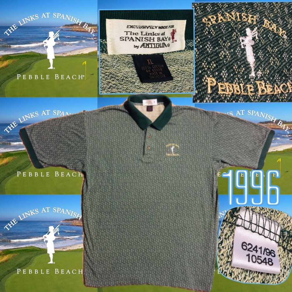 PEBBLE BEACH The Links Spanish Bay 1996 Vintage